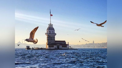 'Istanbulning ramzi bo`lgan Qiz qal`asi faoliyati qayta tiklandi'ning rasmi