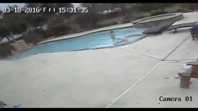 Изрображение 'В Техасе 5-летняя девочка спасла тонущую мать (Видео)'