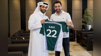 'Хави – ЖЧ-2022 мусобақасининг биринчи халқаро элчиси'ning rasmi