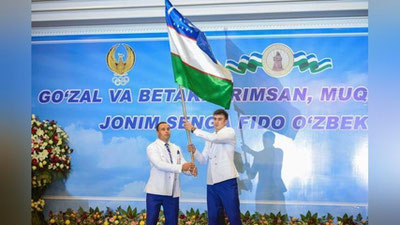 Изрображение 'ФЛАГ УЗБЕКИСТАНА НА ОЛИМПИАДЕ-2016 БУДУТ НЕСТИ БОКСЕР И ЛЕГКОАТЛЕТ'