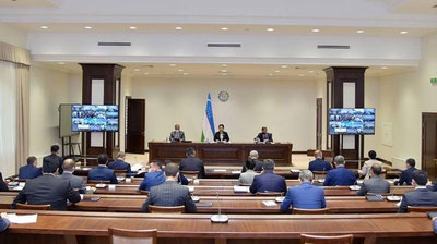 'Сенат Раиси сенаторларни ҳудудларга юборди. Қайси сенатор қаерга боради?'ning rasmi