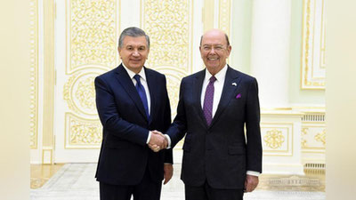 'Shavkat Mirziyoev AQSh savdo vazirini qabul qildi'ning rasmi