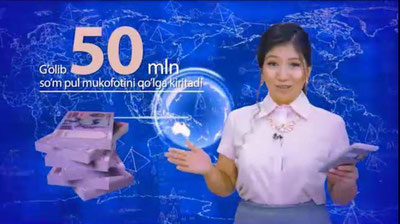 '  “ Vunderkind shou teleko`rsatuvi” – kuchlilarning bilim maydoni'ning rasmi