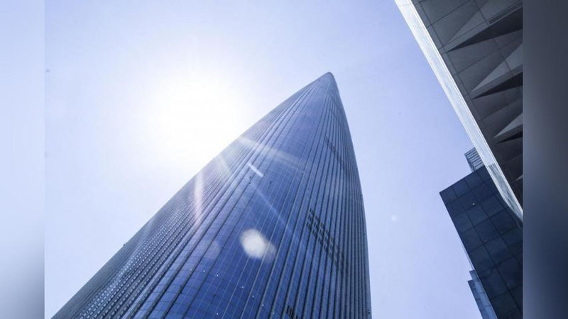 'Dunyodagi eng tez liftga ega osmono`par bino ma`lum bo`ldi 'ning rasmi