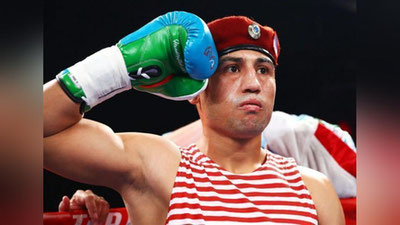 'Fazliddin G`oibnazarov professional boksdagi ettichi g`alabasiga erishdi'ning rasmi