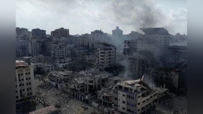 'G`azodagi Indoneziya shifoxonasiga zarba berildi, qurbonlar bor'ning rasmi