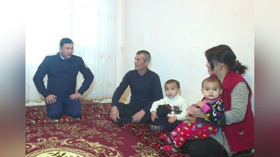 'MIB Jizzax shahrida 12 ta oilani yarashtirdi'ning rasmi