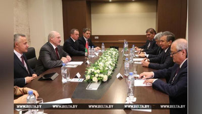 '​O`ZBEKISTON PREZIDENTI BELARUS PREZIDENTINI O`ZBEKISTONGA TAKLIF ETDI'ning rasmi