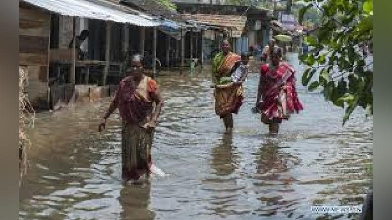 'Hindistonda yana suv toshqini yuz berdi'ning rasmi