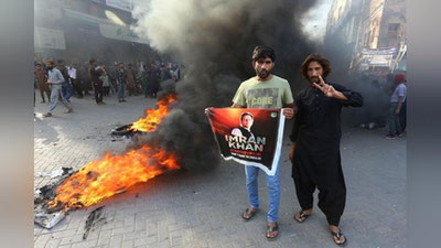 Изрображение 'Верховный суд Пакистана признал незаконным арест Имрана Хана'