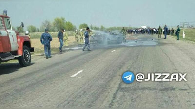 Изрображение 'СТРАШНОЕ ДТП В ДЖИЗАКЕ УНЕСЛО ЖИЗНИ ВОДИТЕЛЕЙ И ПАССАЖИРОВ'