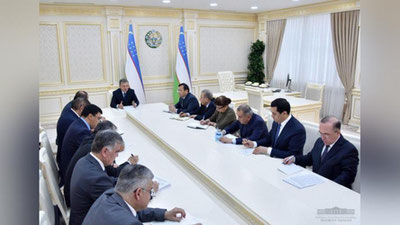 '​Ustuvor loyihalar ijrosining borishi ko`rib chiqildi'ning rasmi