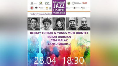 Изрображение 'ДЖАЗ-КВИНТЕТ ИЗ ТУРЦИИ ВЫСТУПИТ В ТАШКЕНТЕ'