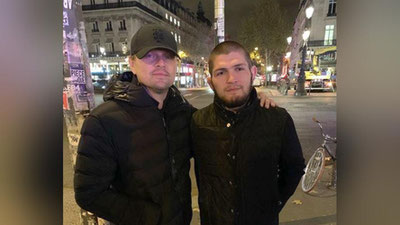 Изрображение 'ХАБИБ НУРМАГОМЕДОВ ШОКИРОВАЛ ВСТРЕЧЕЙ С ЛЕОНАРДО ДИ КАПРИО (ФОТО)'