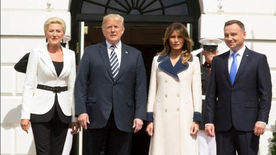 'Polsha prezidenti AQShga tashrif buyurdi'ning rasmi