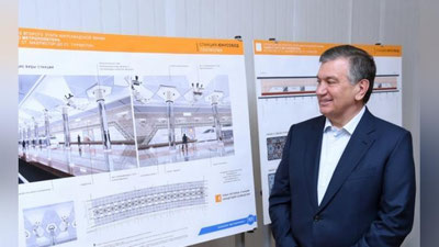 '​Шавкат Мирзиёев Сергелида метро қурилишини бориб кўрди'ning rasmi