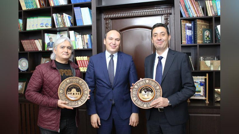 'Сенатор бошчилигидаги Наманган вилояти делегацияси Озарбайжонда бўлди'ning rasmi