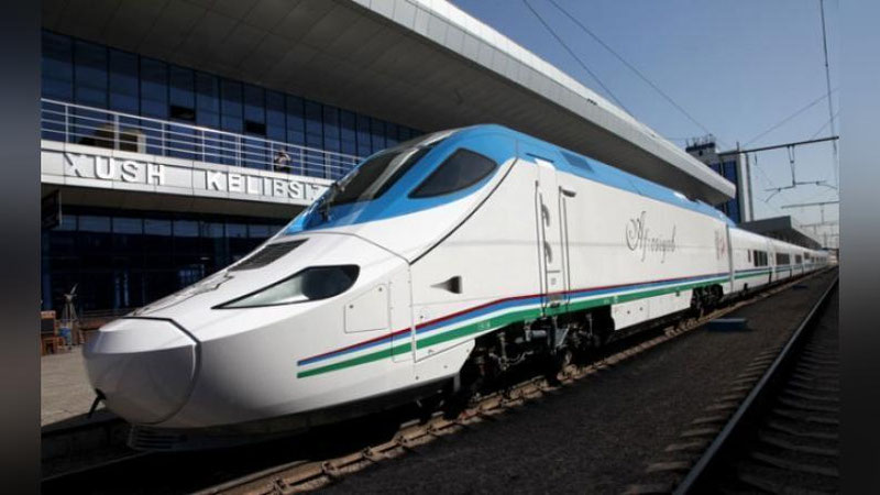 '“Samarqand — Toshkent — Samarqand” yo`nalishida qo`shimcha poezdlar harakati qo`yiladi'ning rasmi