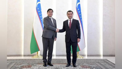 'Yangi elchi O`zbekiston tashqi ishlar vaziriga ishonch yorliqlari nusxalarini topshirdi'ning rasmi