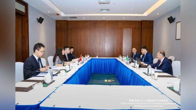 'O`zbekiston va Xitoy o`rtasida muntazam aviaqatnovlar soni haftasiga 100 taga etkaziladi'ning rasmi