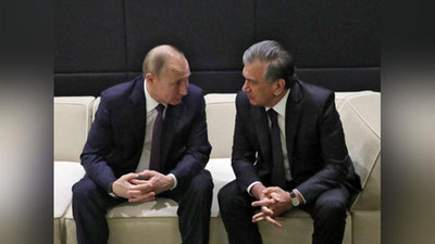 'Shavkat Mirziyoev Vladimir Putinga ta`ziya yo`lladi'ning rasmi