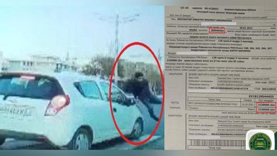 'Ijtimoiy tarmoqda tarqalgan "qoidabuzar haydovchi"ga 2.230.000 so`m jarima belgilandi'ning rasmi