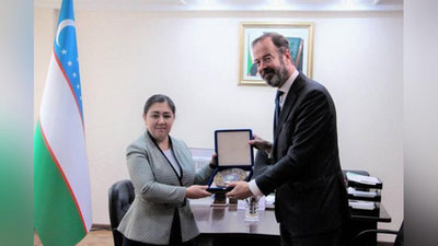 'Ombudsman Niderlandiyaning O`zbekistondagi elchisi bilan uchrashdi'ning rasmi