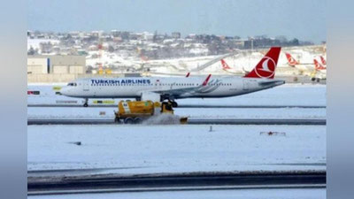 'Kuchli qor sabab Istanbulga parvozlar vaqti o`zgardi - "Uzbekistan Airways" 'ning rasmi