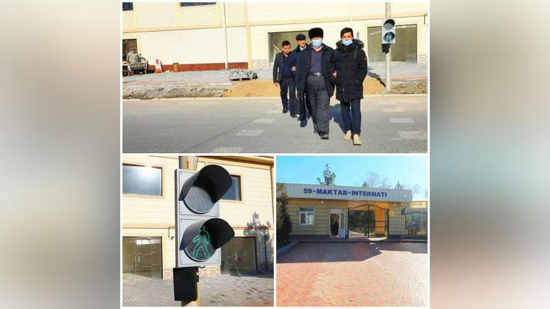 'Самарқандда биринчи овозли светофор ўрнатилди'ning rasmi