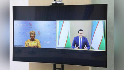 'Ўзбекистоннинг ЖСТга қўшилиши муҳокама қилинди'ning rasmi