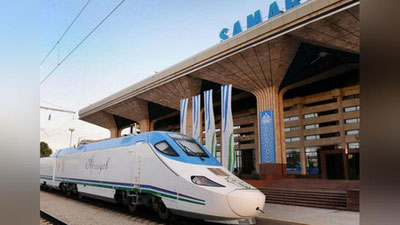 'Самарқанд-Тошкент-Самарқанд йўналишида қўшимча «Афросиёб» поездлари қатнови йўлга қўйилади'ning rasmi