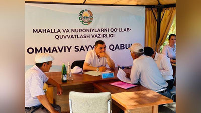 'Республика бўйлаб сайёр қабуллар давом этмоқда. Навбатдаги манзил - Бухоро'ning rasmi