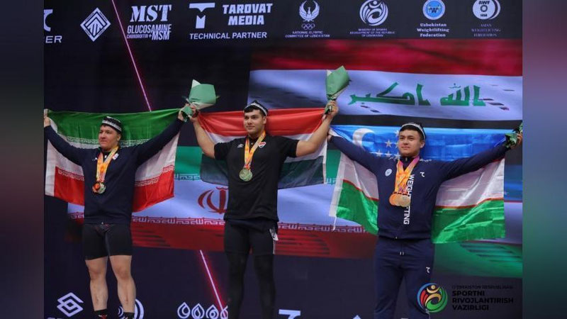'Osiyo chempionatida ikki og`ir atletikachimiz 3 tadan medalni qo`lga kiritishdi'ning rasmi