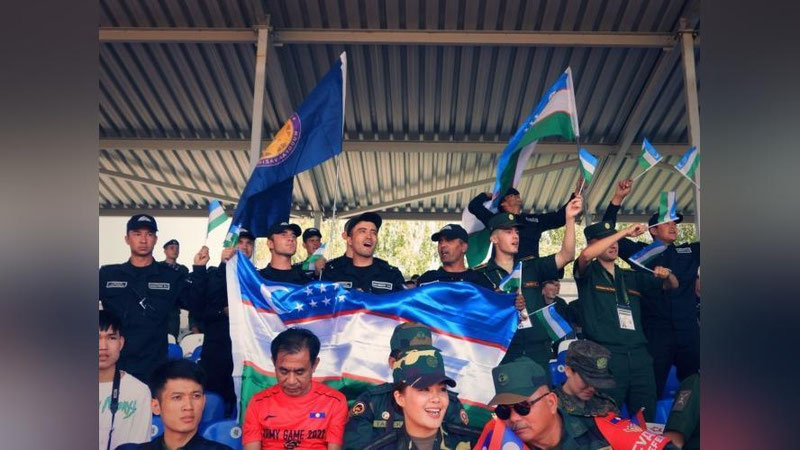 'ArMI-2022: o`zbekistonlik harbiylar xalqaro armiya o`yinlarining ikki bosqichini muvaffaqiyatli boshladi'ning rasmi