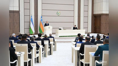 'Qoraqalpog`istonda tadbirkorlikni rivojlantirish maqsadida hudud uchun foyda solig`i stavkasini 15 foizdan 7,5 foizga tushiriladi'ning rasmi