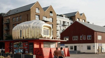 'Buyuk Britaniya olimlari Marsda yashashga mo`ljallangan uy qurishdi'ning rasmi