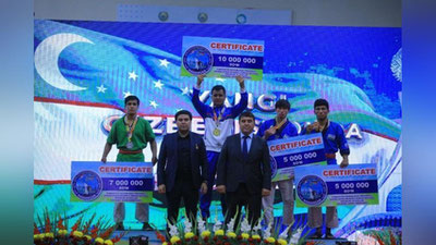 'Namanganda belbog`li kurash bo`yicha jahon chempionati o`tkazildi'ning rasmi