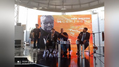 'Lyuk Besson: Jomiy va Navoiy haqida qiziqarli film olinishiga ishonaman!'ning rasmi