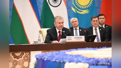 'Xalqaro tashkilotlar vakillarini shaxsan qabul qilish sharafiga muyassar bo‘lganimdan mamnunman —  Prezident'ning rasmi