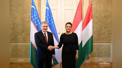 'O`zbekiston va Vengriya Prezidentlari strategik sheriklikni kengaytirish masalalarini muhokama qilishdi (foto)'ning rasmi