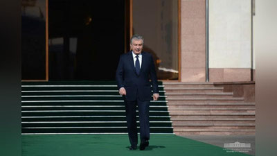 'Bugun Shavkat Mirziyoev Sirdaryoga boradi'ning rasmi