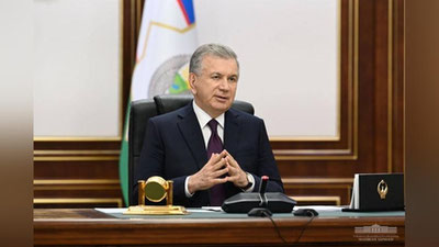 'Prezident shu yil yakunigacha 3 ta, kelgusi yilda 4 ta loyihani yakunlab, er hisobi, subsidiya ajratish, ekin maydonlarini monitoring qilishni to`liq raqamlashtirish vazifasi qo`ydi'ning rasmi