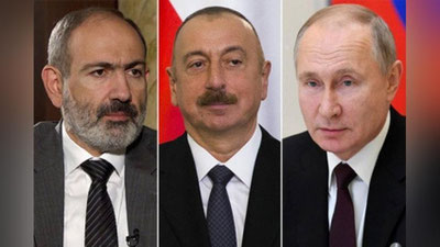 'Bugun Rossiya, Ozarbayjon va Armaniston etakchilari uchrashishadi'ning rasmi