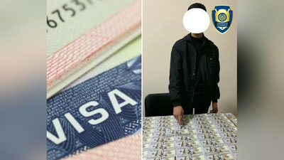 '30 ming dollarga AQSh elchixonasidan Visa' olib bermoqchi bo`lgan firibgar ushlandi'ning rasmi