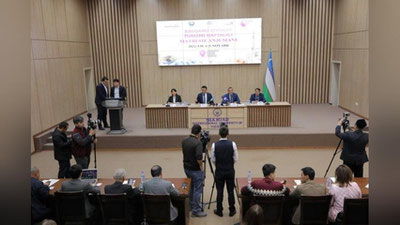 'Samarqandda “Xalqaro ziyorat turizmi haftaligi” oldidan matbuot anjumani bo`lib o`tdi'ning rasmi