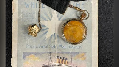 '“Titanik” yo`lovchisining cho`ntak soati auksionda 116 ming dollarga sotildi'ning rasmi