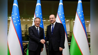 'Abdulla Aripov XXR Davlat kengashi Bosh vazir o`rinbosari bilan uchrashdi'ning rasmi