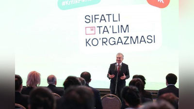 '⚡Ta`lim masalasi mening doimiy diqqat markazimda bo`ladi - Prezident'ning rasmi