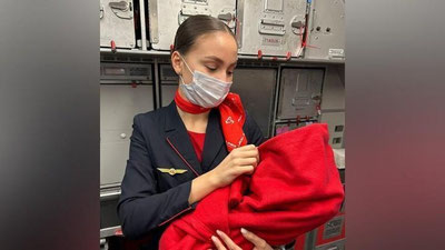 'Moskvadan Tojikistonga uchayotgan samolyotda chaqaloq dunyoga keldi'ning rasmi