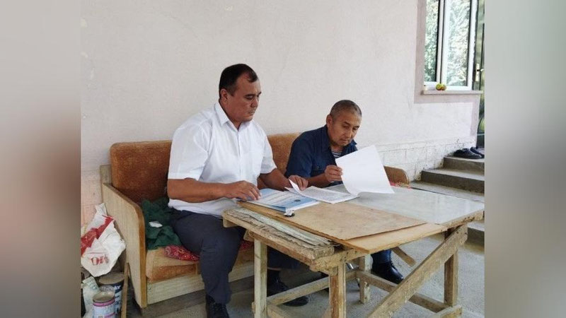 'Toshkent viloyatida ish vaqtida jarohatlangan fuqaroga to`lanishi kerak bo`lgan mablag` to`liq to`lanmagani aniqlandi'ning rasmi